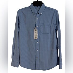 NWT Southern Tide Boys Intercoastal Mini Gingham Button Down Shirt - Size XL